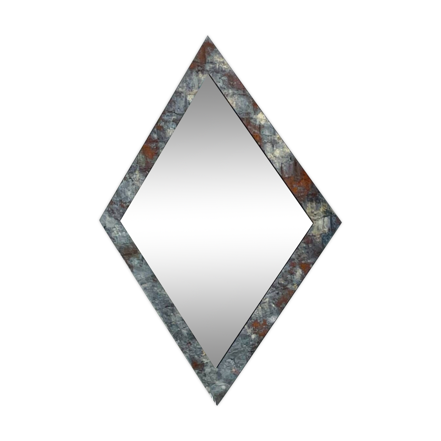 Vintage beveled art deco mirror