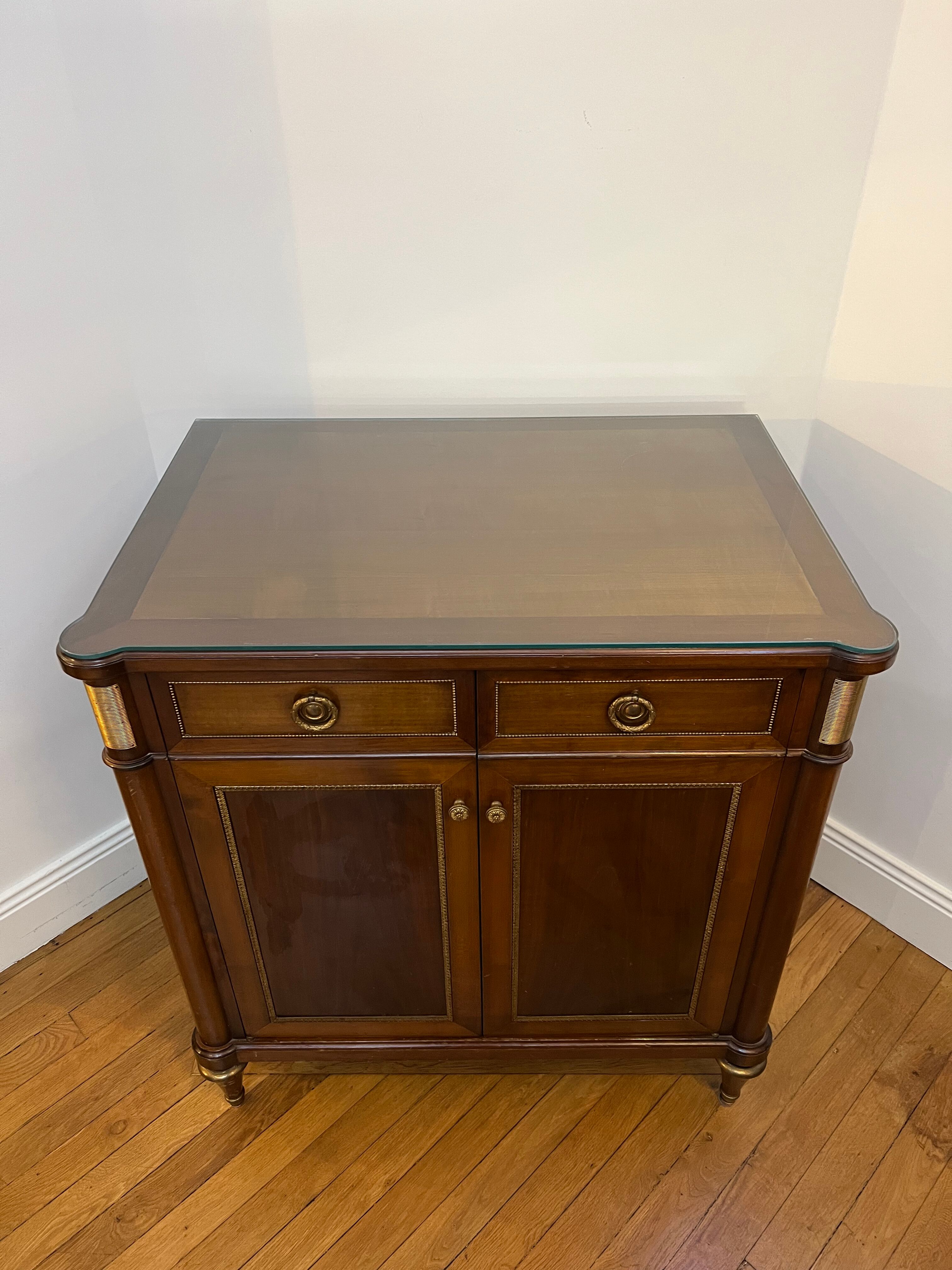 Mahogany sideboard Louis XVI