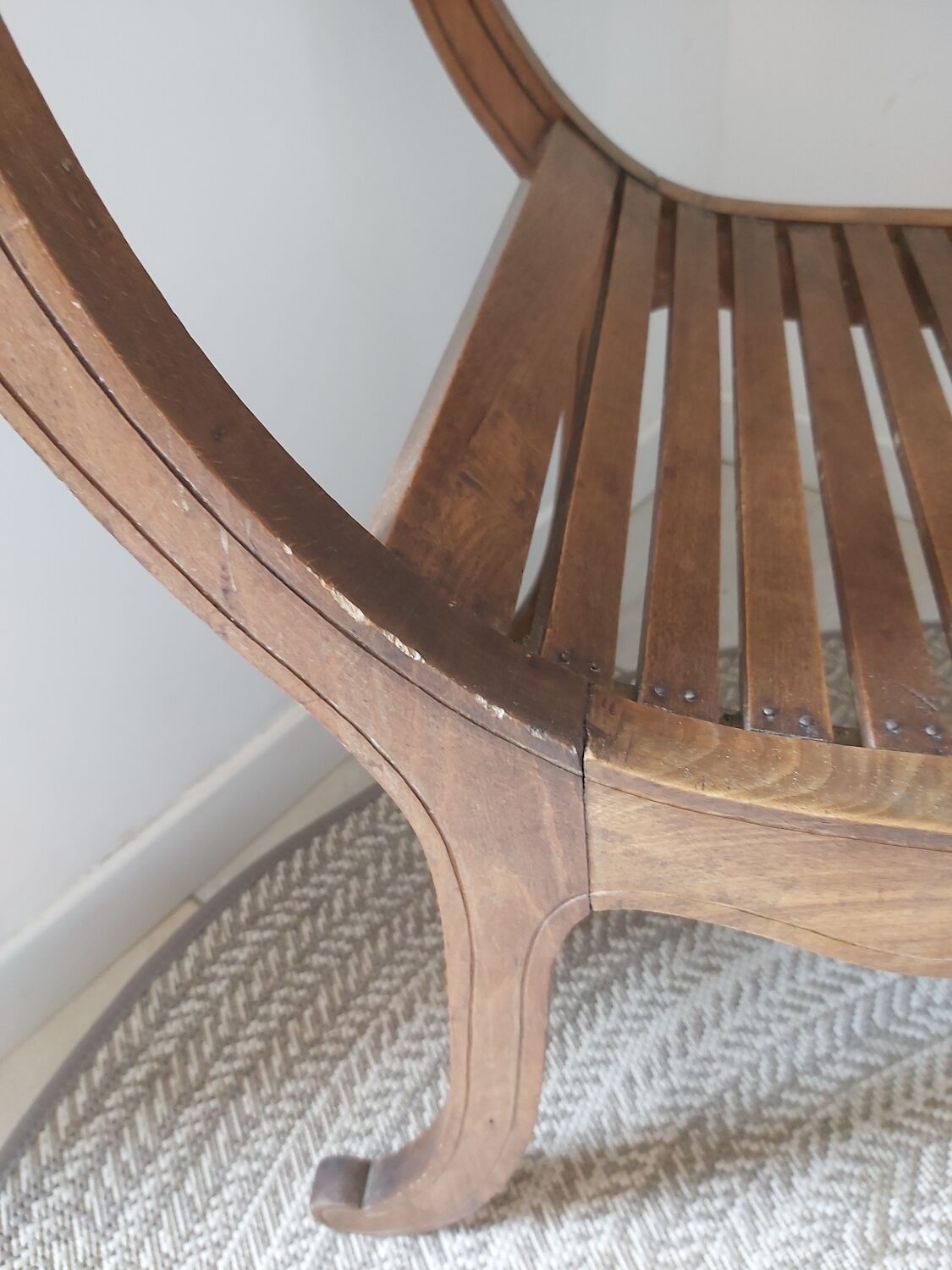 Paire de fauteuil Dagobert