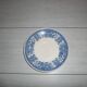Small blue plate (diameter 17 cm)