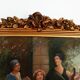 Large antique mirror 183/100