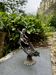 Silver bird fountain Art Nouveau