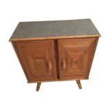 Vintage rattan buffet