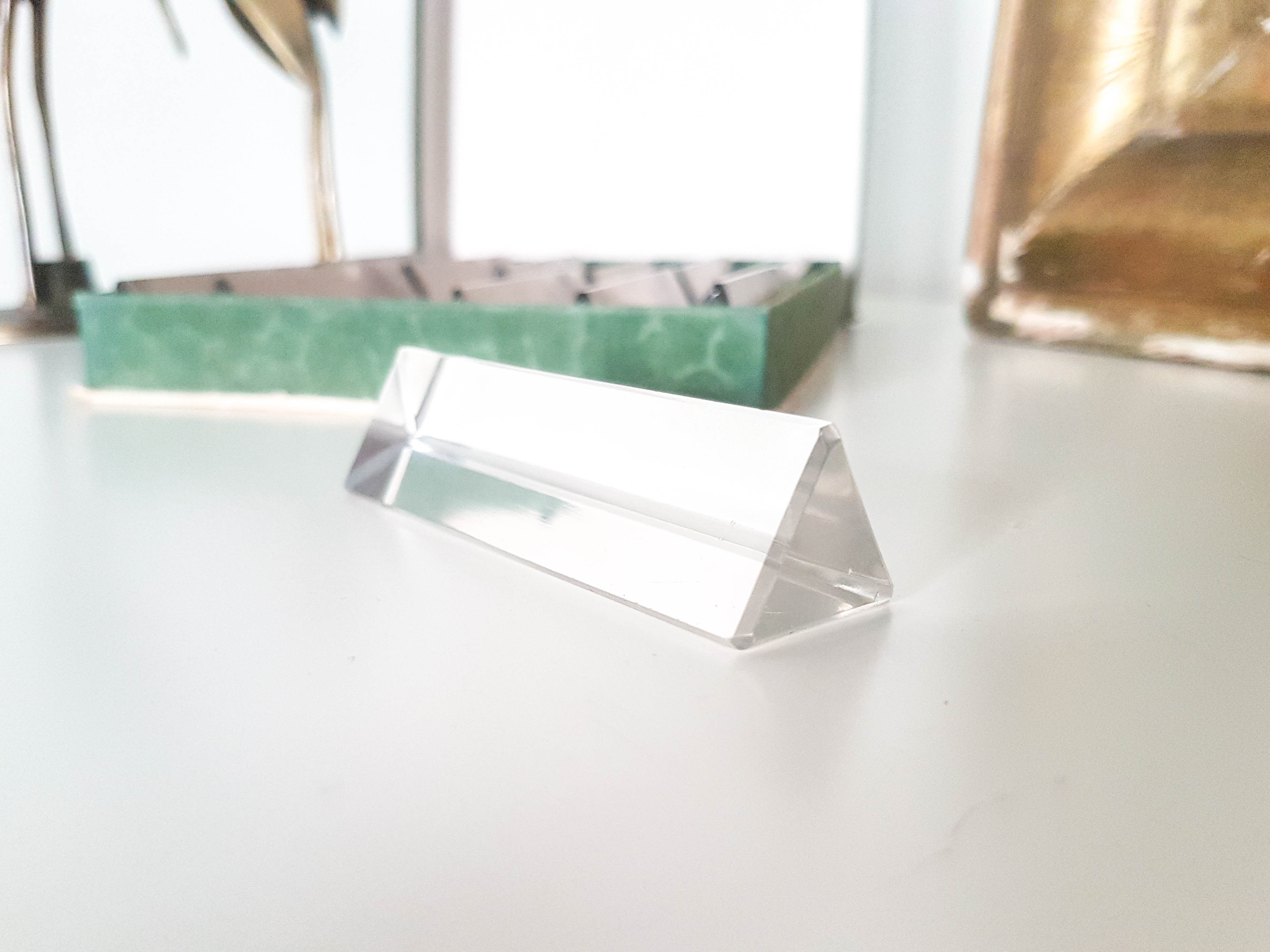 12 Baccarat crystal knife holders