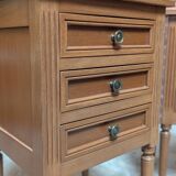 Pair of Louis XVI bedside tables