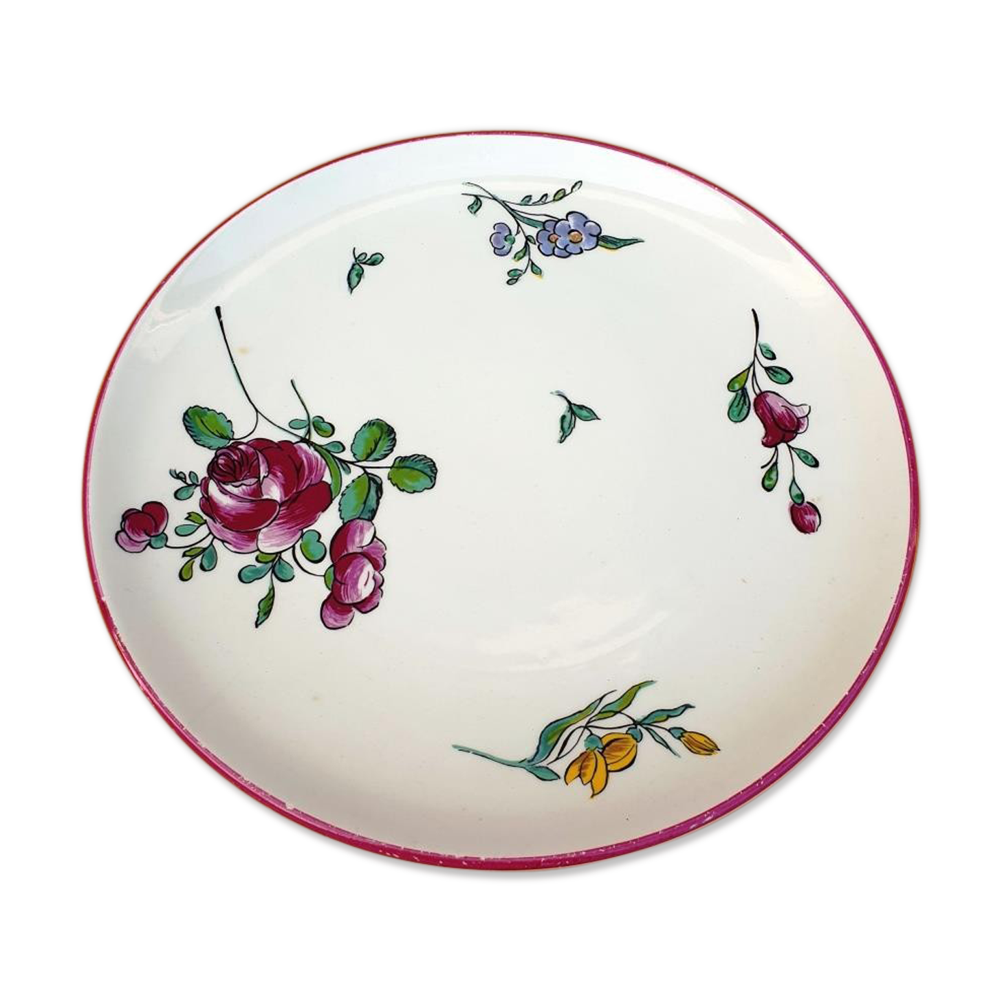 Vintage dish 1960 Gien model Strasbourg