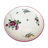 Plat vintage 1960 Gien modèle Strasbourg