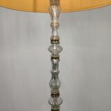 Glass and brass lamppost