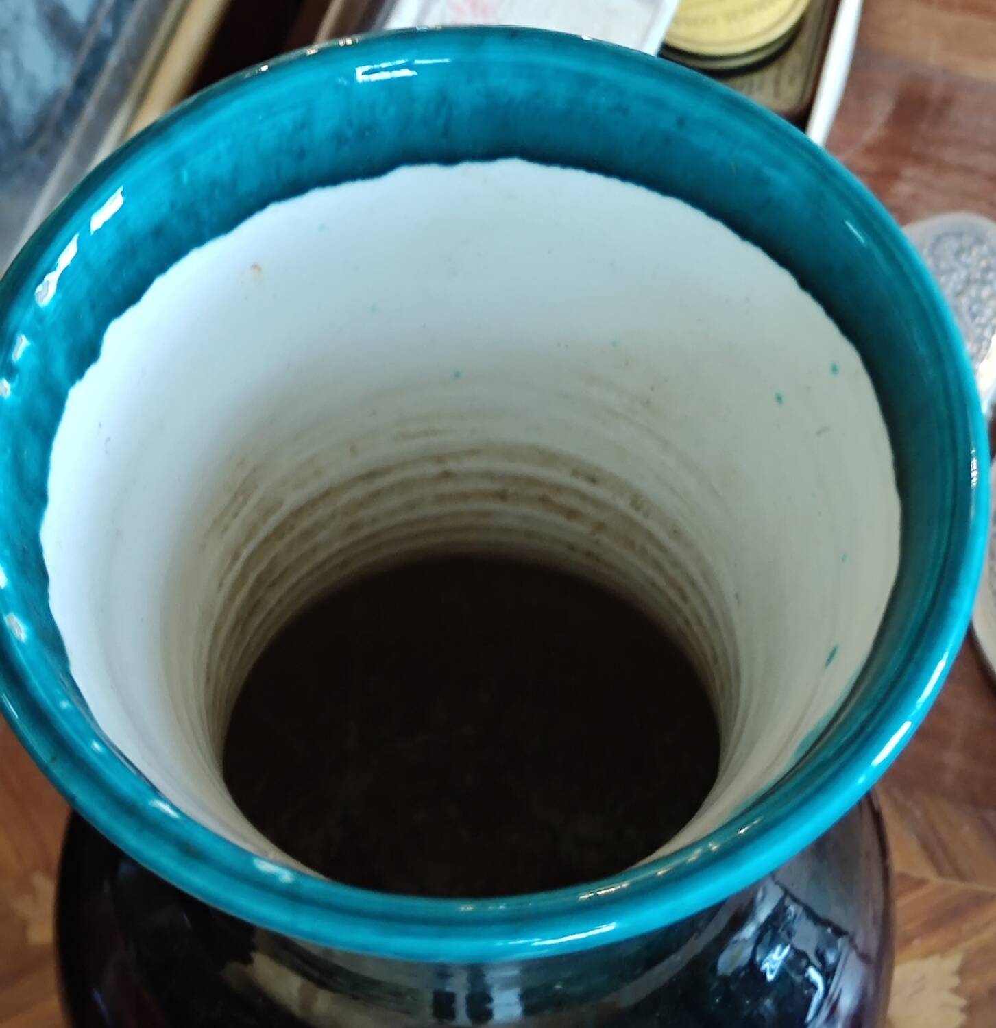 Old Large Vintage Vase Accolay France Yonne