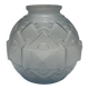 ART DECO period glass ball vase