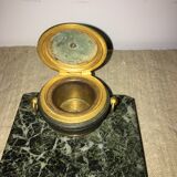 Ink Napoleon III bronze on marble