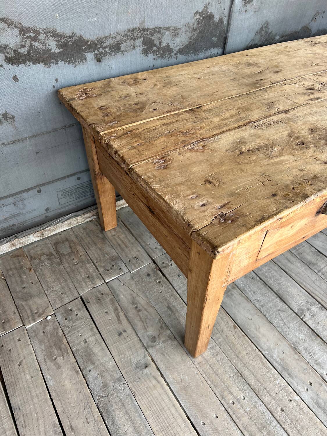 Old coffee table