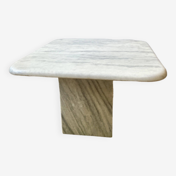 Square coffee table in Italian marble