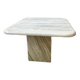 Table basse carré en marbre italien