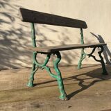 20th cast iron Garden Bench