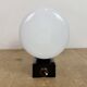 Industrial Brown Bakelite Wall Light with Milk Glass, 1960s