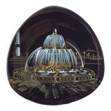 Longwy concorde enamel plate