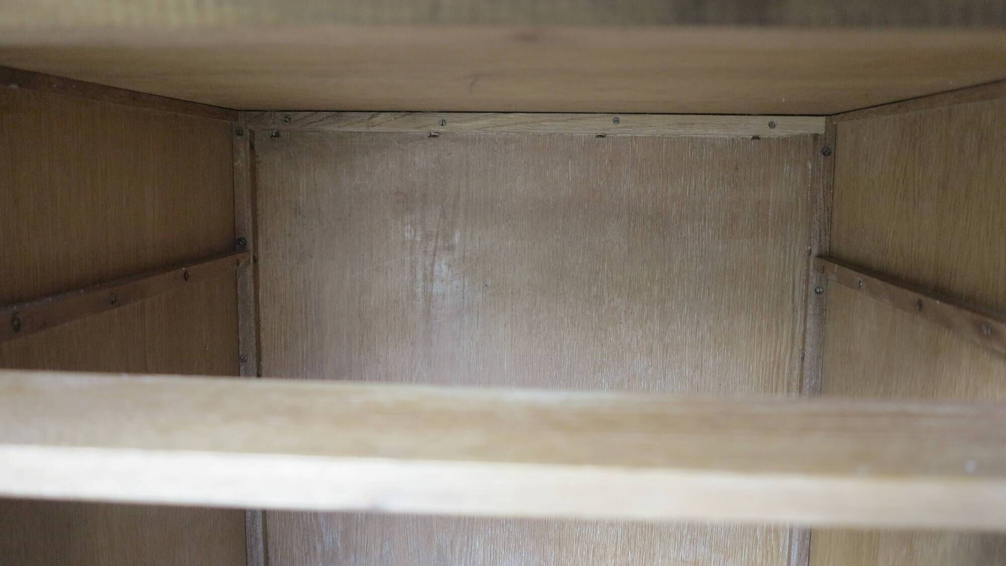 Minister's desk 1960s light oak