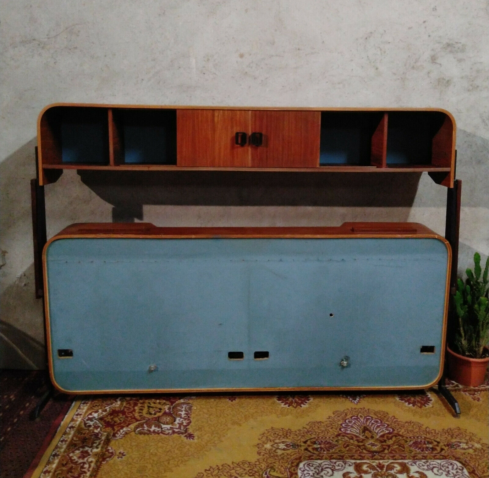 Banquette lit cosy vintage 1950 / 1960