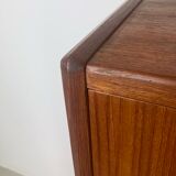 Danish teak chest of drawers tallboy midcentury 1960s