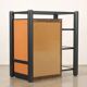 Vitrine vintage design en bois laqué, Italie, années 1980