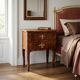 Antique baroque bedside table in rosewood, 18th century.