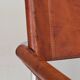 S34 dining armchair in cognac saddle leather by Mart Stam for Fasem, 1970s