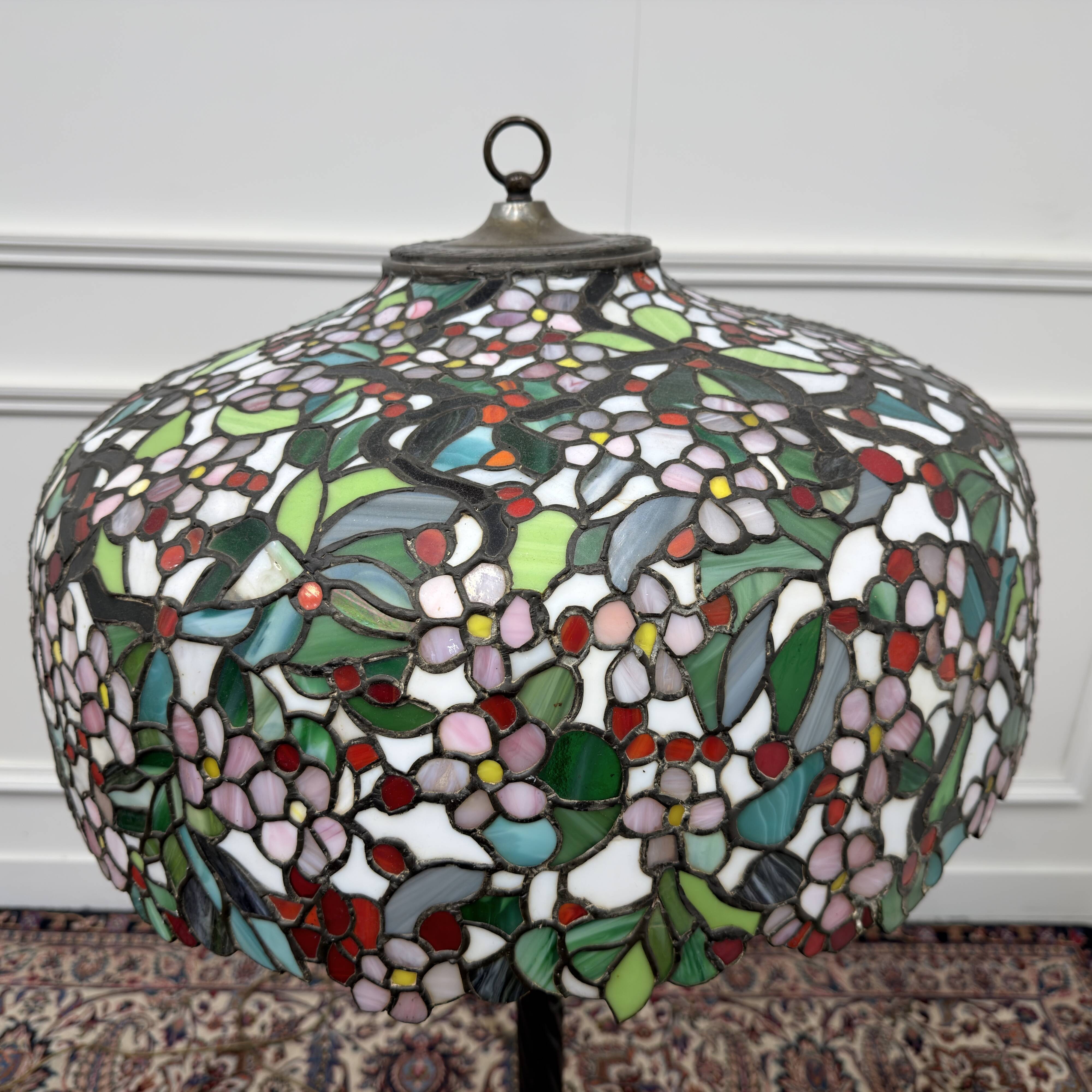 Large Tiffany floor lamp Art Deco