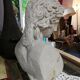ANCIENT STATUE SCULPTURE bust divinity love Greek Deco ROME ANTIQUE XIXth