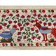 Hand-knotted rug, vintage Turkish rug 50x96 cm