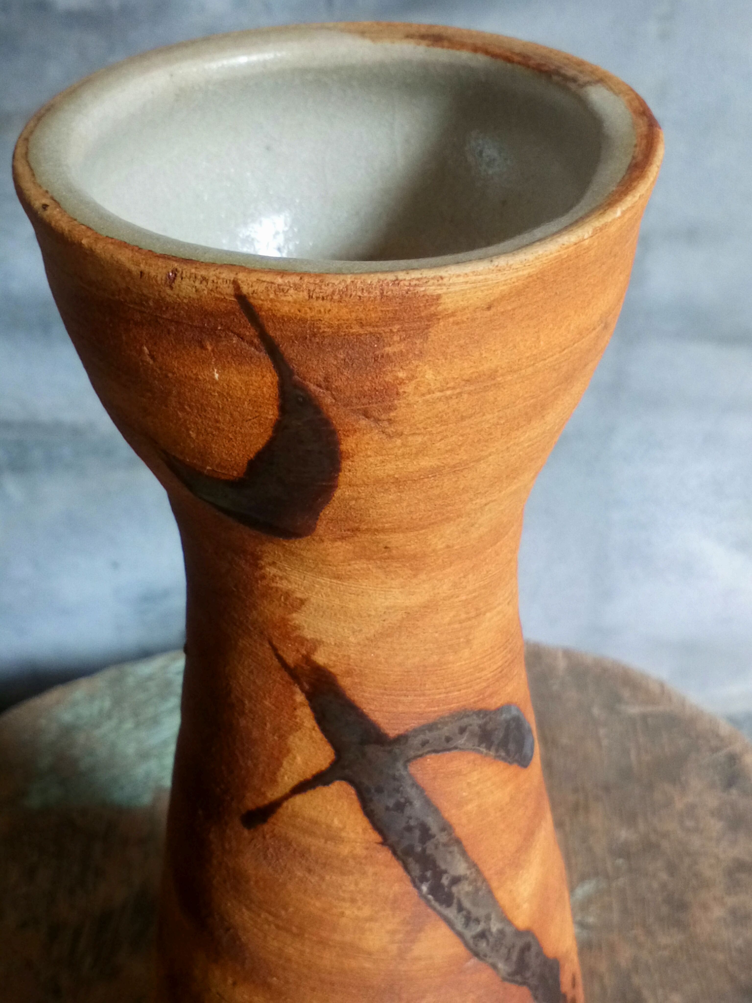 Vase en grès Poterie du Colombier