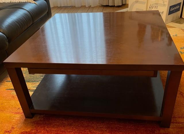 New York solid wood coffee table