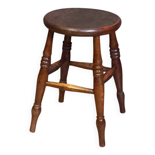 Tabouret Windsor ancien