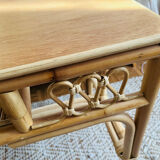 Rattan desk