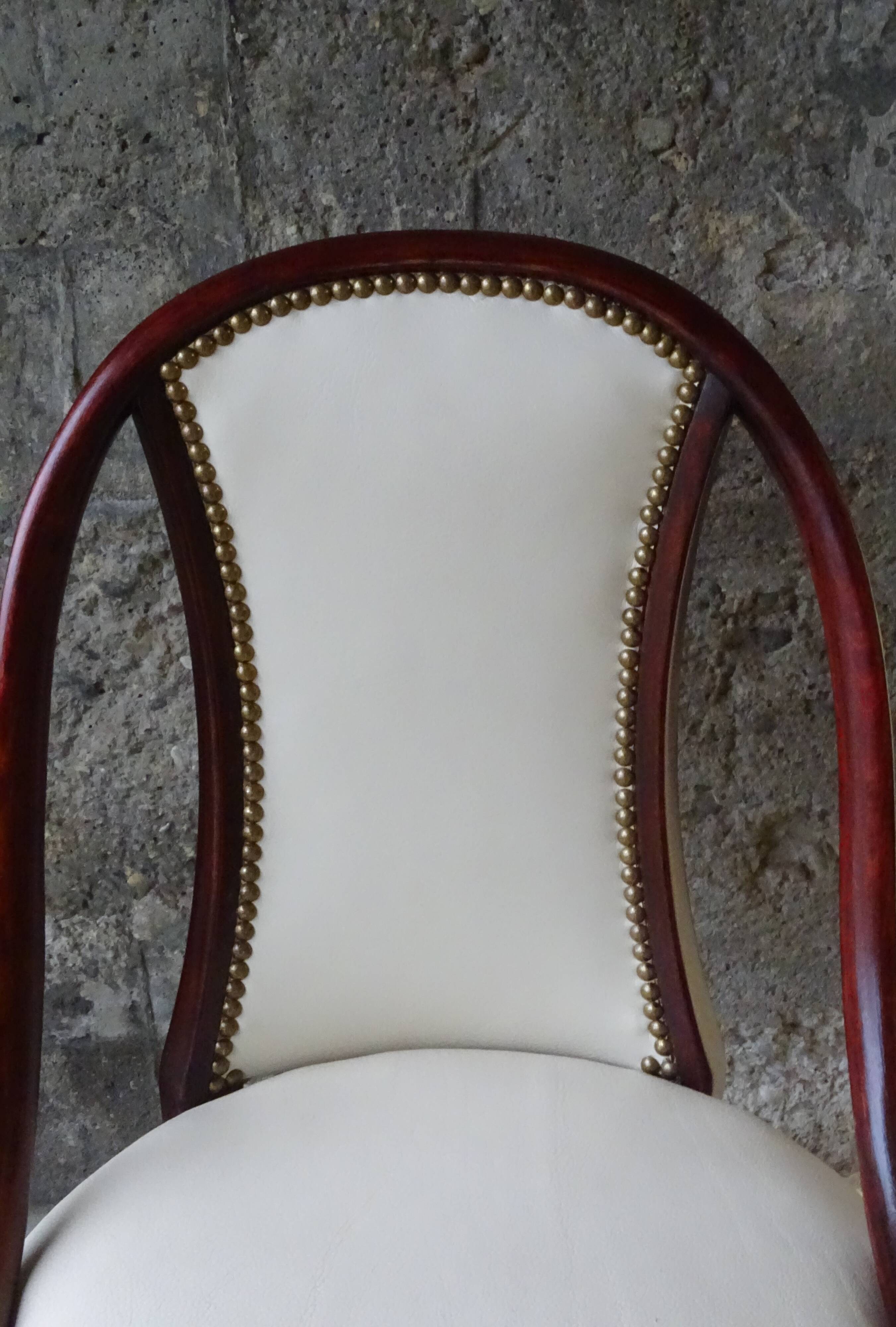 Pair of chairs by otto prutscher for thonet no. a845. circa 1930.