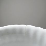 Bernardaud sauceboat Limoges porcelain with floral decoration from the 1920s to 1950s.
