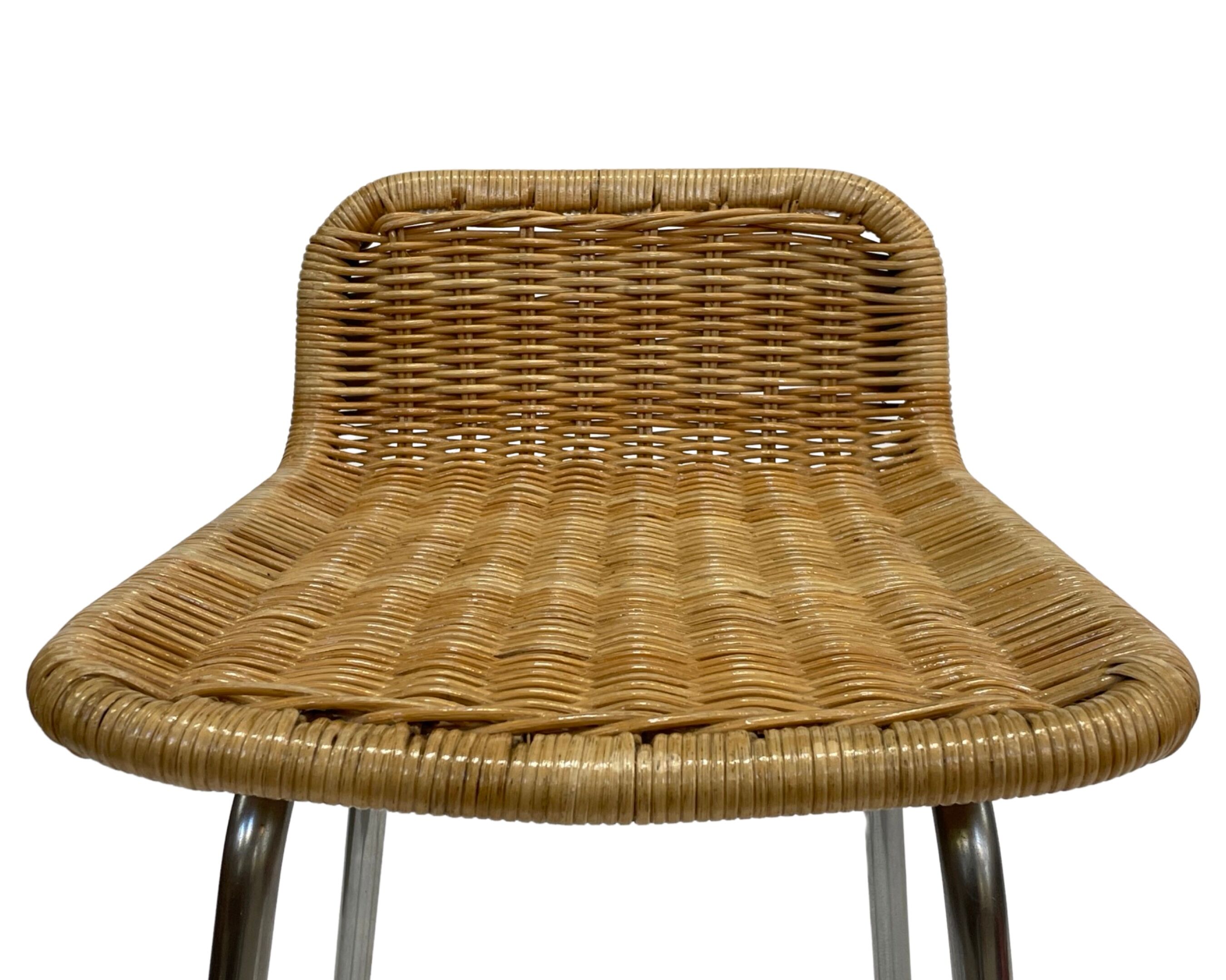 Vintage stool barstool Dirk van Sliedregt Rohe Noordwolde