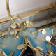 Blue Lotus lamp