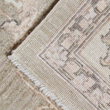 Beige Rug Handwoven Zieger Carpet 181x266cm