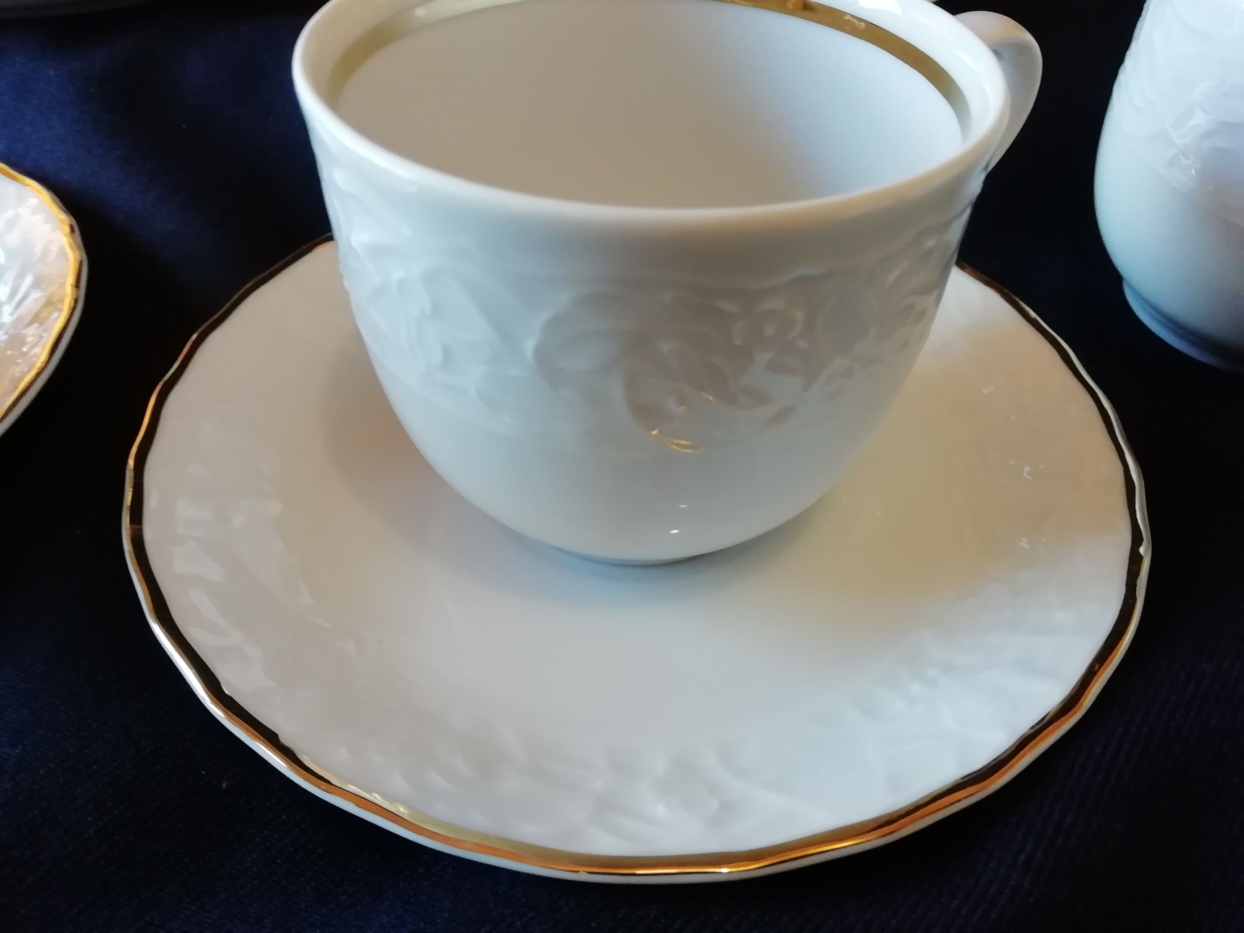 MITTERTEICH Bavaria. Service a café 12 people porcelain signed