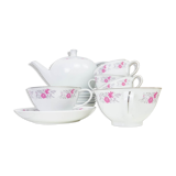 Porcelain tea set