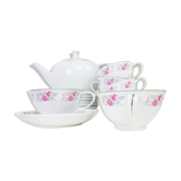 Service à thé en porcelaine