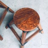 Wabi Sabi Nesting Tables, France, 1950s, Set of 3