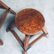 Wabi Sabi Nesting Tables, France, 1950s, Set of 3