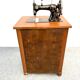 Mechanical Kohler sewing machine and its furniture with manual and replacement needle