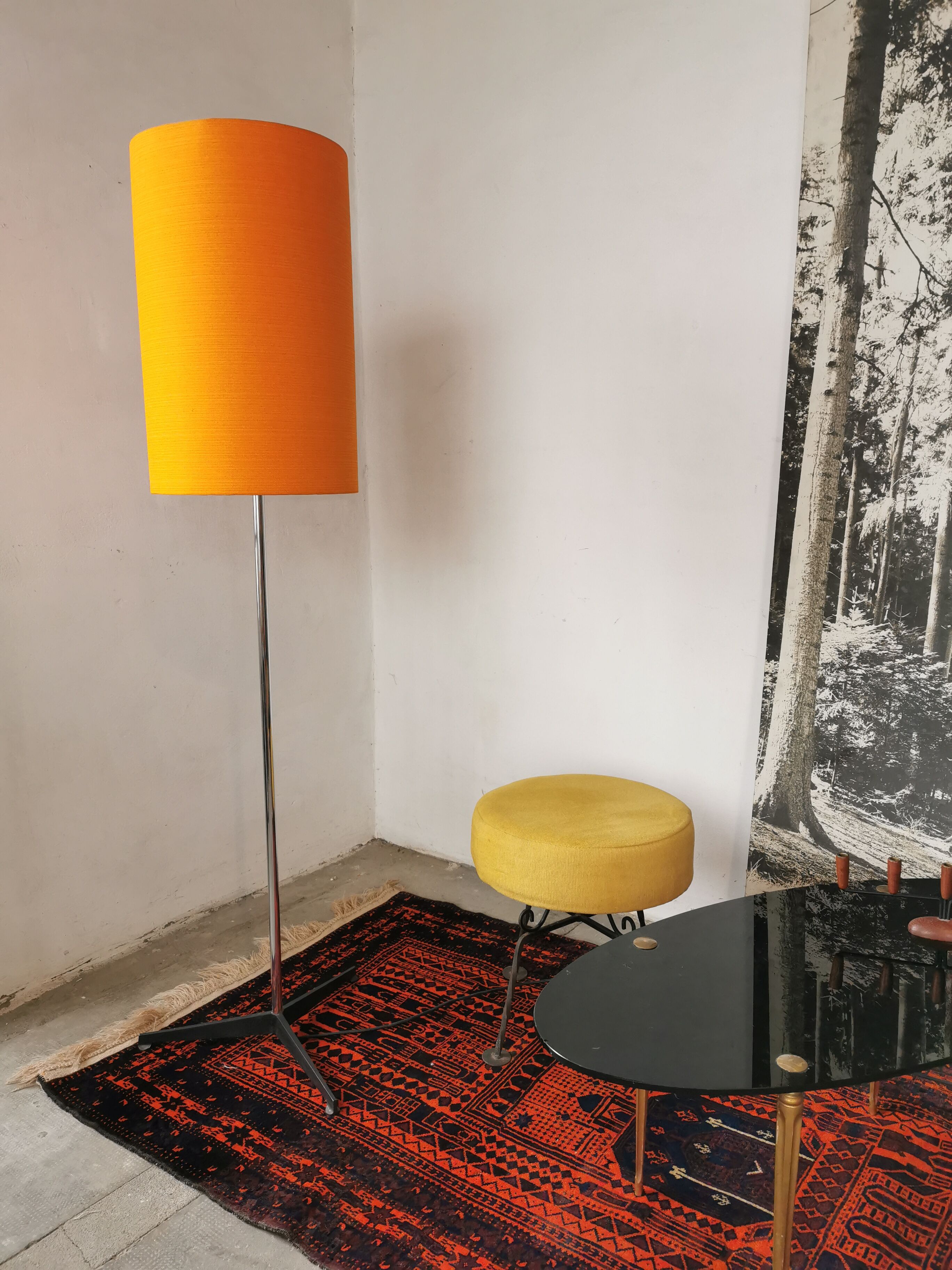 Floor lamp design 1960 Staff Leuchten Germany