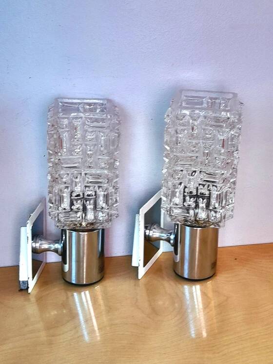 Pair of Targetti Sankey wall lights 1970
