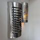 Pair of vintage wall lights, chrome metal, France 1970