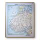 Printed in 1895, map of northwest Africa.