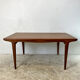 Scandinavian dining table extendable vintage 60's
